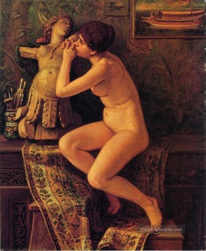 Das Venezia Modell Nacktheit Elihu Vedder Ölgemälde
